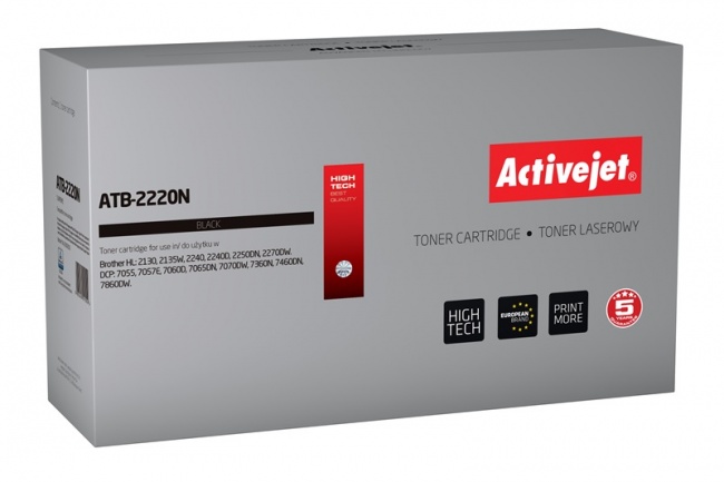 Toner Activejet ATB-2220N (do drukarki Brother  zamiennik TN2220/TN2010 supreme 2600str. czarny)