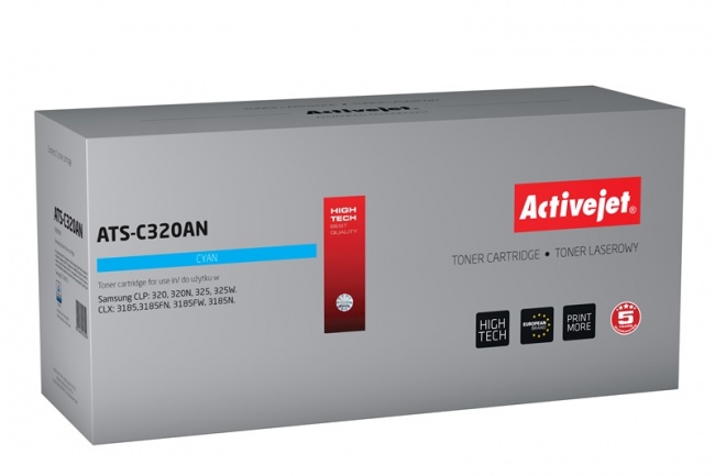 Toner Activejet ATS-C320AN (do drukarki Samsung  zamiennik CLT-C4072S premium 1000str. cyan)